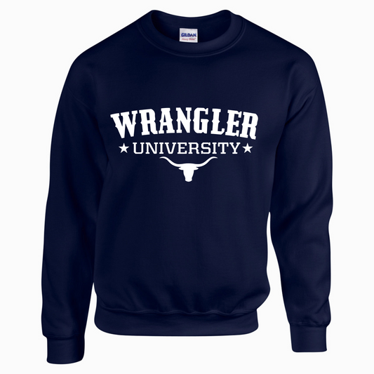 Wrangler University Graphic Crew Neck Sweatshirt