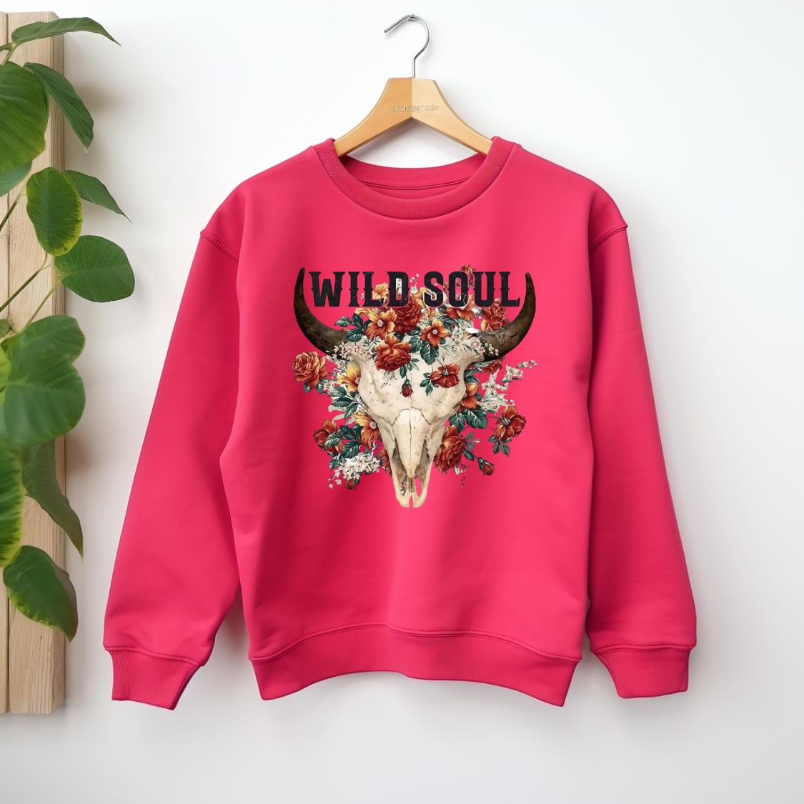 Wild Soul Crewneck: Embrace the Untamed in Super Soft Comfort